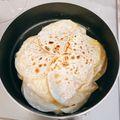 mao729's cooksnap of when they made 餃子の皮でブリトー風ハムチーズ.