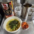 ebipeco's cooksnap of when they made お鍋の後はサラッと卵雑炊♪朝食夜食にも♪.
