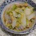 クック6DDPP8☆'s cooksnap of when they made 白菜とお揚げの煮物.