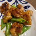 クックCTUCUP☆'s cooksnap of when they made スナップエンドウと鶏肉の甘辛弁当.