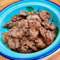 ❋ミルミルミル❋'s cooksnap of when they made セブン風 砂肝黒胡椒焼き★おつまみ☆冷凍.