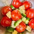 けちのしん's cooksnap of when they made モッツァレラ＆トマトきゅうりのカプレーゼ.