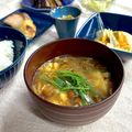 かっちゃん杉's cooksnap of when they made トゥルンなめこときのこの仲間たちお味噌汁.