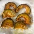 ママメイン！時々子供's cooksnap of when they made さつまいもとかぼちゃの天ぷら★卵不要.