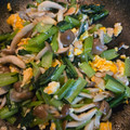 まろ731's cooksnap of when they made 子供の苦手克服☆小松菜としめじの卵炒め.