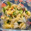 Faiza's cooksnap of when they made 茹でキャベツのねぎおかか和え♪.