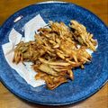 kuraikao's cooksnap of when they made カット野菜で簡単★ごぼうの天ぷら.