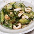 くむちん's cooksnap of when they made 【話題入り】ちくわときゅうりのゴマ酢和え.