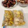 palnano's cooksnap of when they made 栗ご飯等に！栗を黄色くする下処理のやり方.
