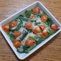 ポニーリボン's cooksnap of when they made 小松菜とトマトのチーズ蒸し.