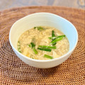 コムギ大好き's cooksnap of when they made とろとろたまごのニラ玉スープ.