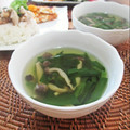 イベ長's cooksnap of when they made 〖ヘルシー♩ニラとえのきの中華風スープ〗.