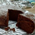 サトちゃんぺ's cooksnap of when they made 超簡単！炊飯器でチョコケーキ★.