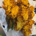 fntr's cooksnap of when they made とうもろこしの天ぷら.