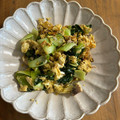 しゅうう's cooksnap of when they made ご飯がすすむ！青梗菜と鯖缶の卵とじ炒め.