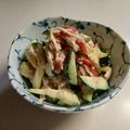 気まぐれ♡雨おんな's cooksnap of when they made ズッキーニとカニカマの胡麻マヨサラダ.