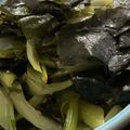 MULA's cooksnap of when they made レンジで簡単♪小松菜とワカメのナムル.