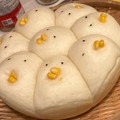＊hiver＊'s cooksnap of when they made 炊飯器で簡単(•8•)ひよこちぎりパン.