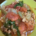 クックHDP0M2☆'s cooksnap of when they made トマトとレタスの簡単ふんわり卵炒め.