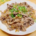 ルパンのかあさん☆彡's cooksnap of when they made 節約！材料2つ！牛肉とたまねぎのすき煮.