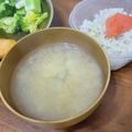クックM96XDX☆'s cooksnap of when they made しじみの味噌汁（あさりもOK☆）.
