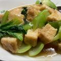 solidivory's cooksnap of when they made チンゲン菜と厚揚げあんかけ by 草津市.