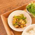 のんちごはん♡'s cooksnap of when they made 中国家庭料理：にんにくの芽と卵炒め.