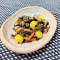たまさぶろうの部屋's cooksnap of when they made 高野豆腐とひじきの煮物.