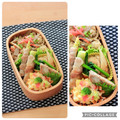 runa10's cooksnap of when they made 煮卵の残り汁で青菜とちくわと油揚げの煮浸.