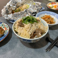 だりりラブ's cooksnap of when they made ☆たけのこと牛肉の炊き込みご飯☆.