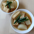 アクセル☆'s cooksnap of when they made ほっこり♪生姜の効いた大根と厚揚げの煮物.