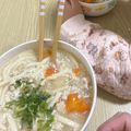 みゃみゃごと's cooksnap of when they made 鶏そぼろあんかけうどん.