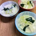 ルぴあ's cooksnap of when they made ワカメと豆腐の…優しいお味☆豆乳味噌汁.
