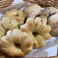 papikun's cooksnap of when they made HB生地＊可愛いリング♡チョコ胡桃パン.