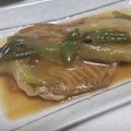 fu♪♪'s cooksnap of when they made もっちり★もうかさめオイスターソース煮.