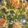 アルプスのおばさん's cooksnap of when they made 想像を超える？トマトレタス卵の３色スープ.