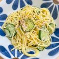 __おもち's cooksnap of when they made 付け合わせに！ツナと胡瓜の胡麻サラスパ.