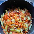 マダムアクアリウム's cooksnap of when they made お弁当のおかず★人参と薩摩芋の塩きんぴら.