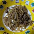 わわわわーい's cooksnap of when they made 夫が大好きな牛肉と白滝の甘辛煮.