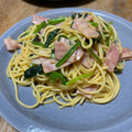 さっちゃん←元こ茄子's cooksnap of when they made ☆ほうれん草とベーコンの和風パスタ☆.