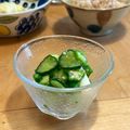 37eeee's cooksnap of when they made きゅうり、長芋、オクラの和物.