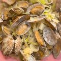 マリモ555's cooksnap of when they made メインはキャベツ！あさりのさかむし.