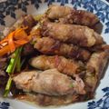 ゆるмαмα's cooksnap of when they made 豚バラとアスパラの肉巻き.