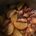 とろはまち's cooksnap of when they made 圧力鍋で早い！大根＆豚角煮☆.