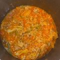 xxmaaaxx's cooksnap of when they made ♪豚コマとキャベツのトマト煮♪.