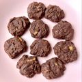悠LOVE航's cooksnap of when they made 余りもので！バナナクッキー（ココア味）.