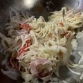 mmtaeyeon's cooksnap of when they made 大根とカニカマの簡単サラダ.