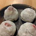 みゅしー☆'s cooksnap of when they made 切り餅でつくる…いちご大福♪.
