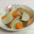 umemodoki's cooksnap of when they made 大根、にんじんとさつま揚げの煮物.