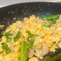 ＿＿は's cooksnap of when they made 美味♡海老とアスパラの卵炒め.